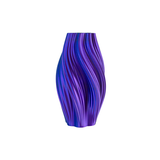 Vase 3D Printed Hot Ice Cream Blue/Purple - 35 cm | Fleux | 3
