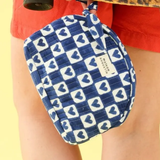 Trousse de Makeup - Damier Bleu | Fleux | 3