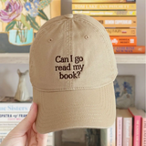 Casquette - Can I Go Read My Book - Sable | Fleux | 9