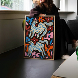 Affiche Enikő Eged - Blue-spotted Magic Horses | Fleux | 6