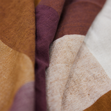 Nappe Vida Carreaux - Amber/Burgundy 140x220 cm | Fleux | 7