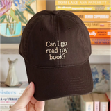 Casquette - Can I Go Read My Book - Marron Foncé | Fleux | 9