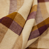 Nappe Vida Carreaux - Chestnut/Cream 140x220 cm | Fleux | 5