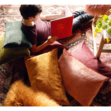 Coussin Vice Versa - Velours Royal - Chianti | Fleux | 3