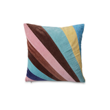 Coussin Velours Rayures Eventide - 45x45 cm | Fleux | 5