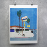 Poster Los Angeles, California - Nao Tatsumi | Fleux | 3