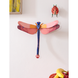 Décoration murale Libellule Rose - Pink Dragonfly | Fleux | 5