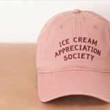 Casquette - Ice Cream Appreciation Society - Rose Poudré | Fleux | 9