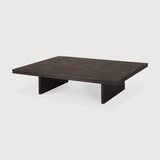 Table basse Grooves - Teck off Noir | Fleux | 22