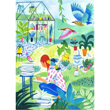 Puzzle Lecture au Jardin - 500 pièces | Fleux | 3