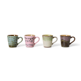 Set de 4 mugs Espresso 70s Brutalism | Fleux | 5