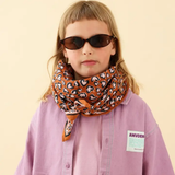 Foulard Adulte Léopard Camel 100 cm | Fleux | 3