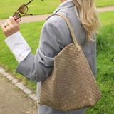 Sac à main Dagmar - Mat Taupe | Fleux | 4