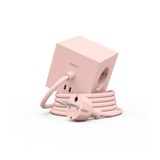 Multiprise square 1 avec USB-C 30W 1,8m - New Pink | Fleux | 7