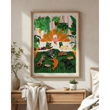 Affiche - Life with pets & plants | Fleux | 3