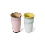 Set de 2 mugs latte 70s Fresco | Fleux | 6
