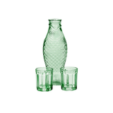Set carafe & 2 verres M - Fish & Fish Vert | Fleux | 2