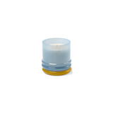 Bougie Stacked Blue and Yellow - Zesty Lemon | Fleux | 14