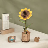 Puzzle 3D - Tournesol | Fleux | 5
