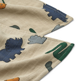 Set of 2 Lewis swaddles - Dinosaurs/Mist | Fleux | 3