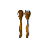 Set de 2 couverts à salade Ochre | Fleux | 6