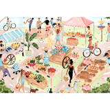 Puzzle Marché Fermier - 1000 pièces | Fleux | 3