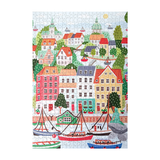 Puzzle Copenhague - 1000 pièces | Fleux | 3