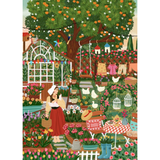 Puzzle Jardin de Campagne - 1500 pièces | Fleux | 3
