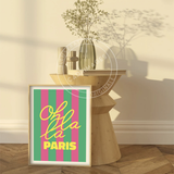 Affiche rayée - Ohlala | Fleux | 3