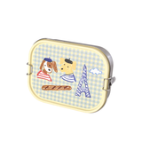 Lunchbox Acier Inox Paris Bleu - 1400 ml | Fleux | 4