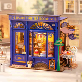 Kit Maison Miniature DIY - Leisure Time Tea Room | Fleux | 8