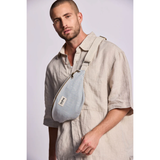 Sac Banane Olivia - Rayures Larges Bleu | Fleux | 7