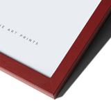 Cadre Bois Chêne - Rouge | Fleux | 7