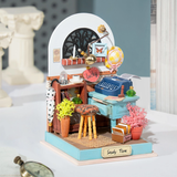 Kit DIY Maison Miniature Record Mood | Fleux | 3