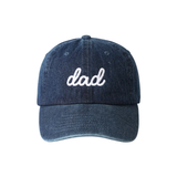 Casquette baseball - Dad Denim Foncé | Fleux | 3