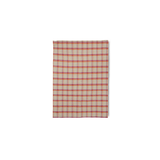 Serviette Vida - Carreaux Strawberry/Cream 50 x 70 cm | Fleux | 7