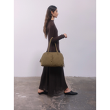 Sac Brooklyn Bag - Suede - Khaki | Fleux | 12