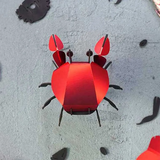 Trophée Origami Crabe | Fleux | 4