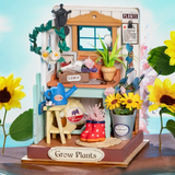Dreaming Terrace Garden Miniature House DIY Kit | Fleux | 4