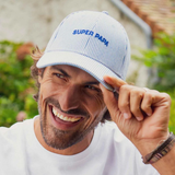 Casquette Marinière - Super Papa Adulte Bleu | Fleux | 13