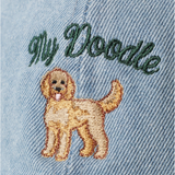 Casquette Baseball Denim Brodée - My Doodle | Fleux | 13