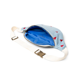 Mini Banane Denim Coeurs | Fleux | 3