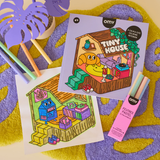Cahier de coloriage - Cozy Art Tiny House | Fleux | 6