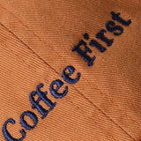 Casquette Baseball Brodée Coffee First - Cuivre | Fleux | 3