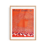 Affiche Roland-Garros 1984 - Gilles Aillaud - 30 x 40 cm | Fleux | 4