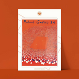 Affiche Roland-Garros 1984 - Gilles Aillaud - 30 x 40 cm | Fleux | 5