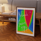 Affiche Roland-Garros 1989 - Nicola De Maria - 30 x 40 cm | Fleux | 6