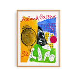 Affiche Roland-Garros 1992 - Jan Voss - 30 x 40 cm | Fleux | 4