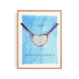 Affiche Roland-Garros 1995 - Donald Lipski - 30 x 40 cm | Fleux | 3
