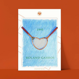 Affiche Roland-Garros 1995 - Donald Lipski - 30 x 40 cm | Fleux | 4